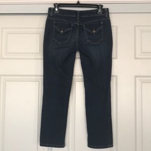 Vera Wang cropped jeans